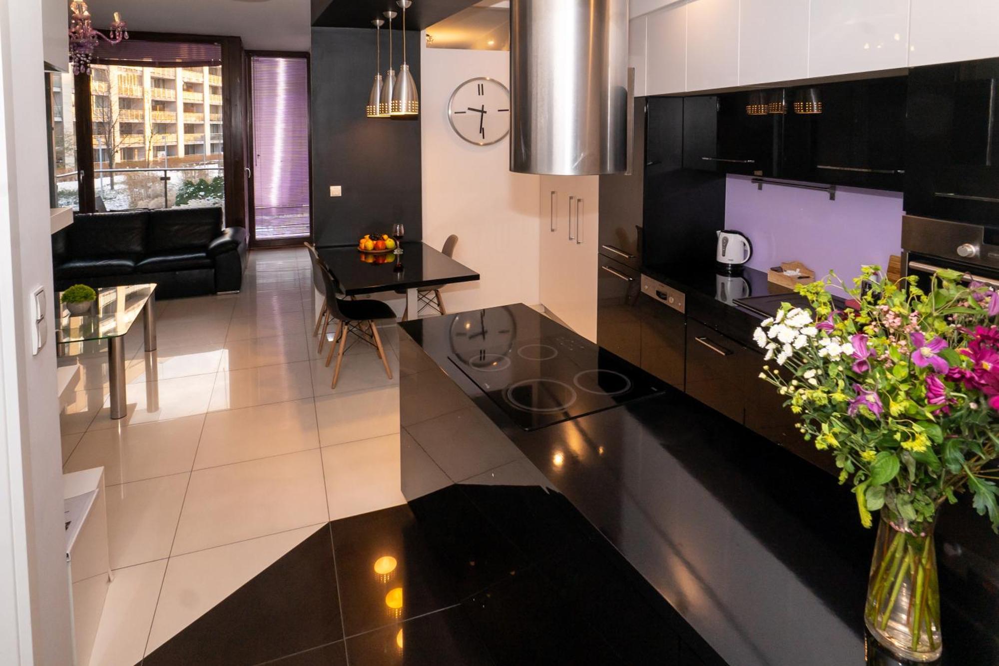 Triton Apartments Varsavia Esterno foto